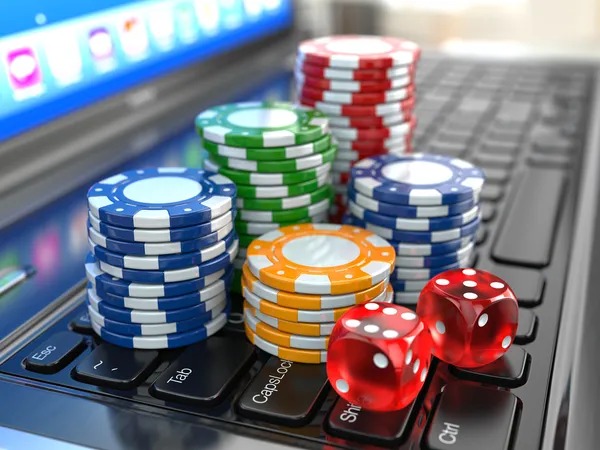 Live dealer baccarat table scene